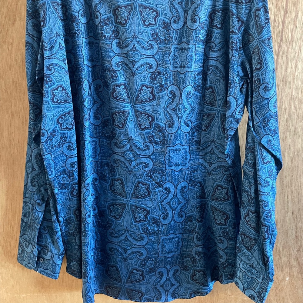 NWT ETRO Milano  Floral Paisley Men’s Shirt. EU 44 - Picture 6 of 8